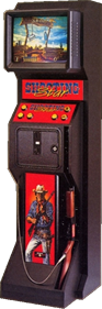 Shooting Star - Arcade - Cabinet (Europe) - 267x800