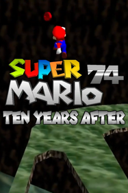 Super Mario 74: Ten Years After - Fanart - Box - Front (null) - 600x900