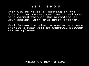 Air Show - Screenshot - Game Title (null) - 1024x768