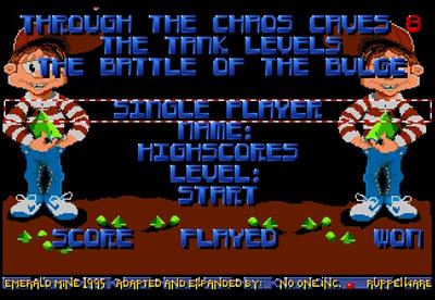 Through The Chaos Caves 8 - Screenshot - Game Select (null) - 649x449