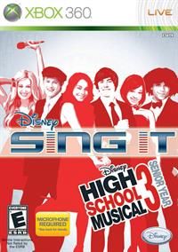 Disney Sing It: High School Musical 3: Senior Year - Box - Front (null) - 640x909