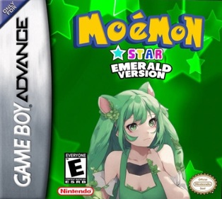 Moémon Star Emerald - Box - Front (United States) - 512x458