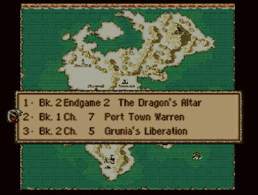 Fire Emblem: Akaneia Refined - Screenshot - Game Select (null) - 870x658