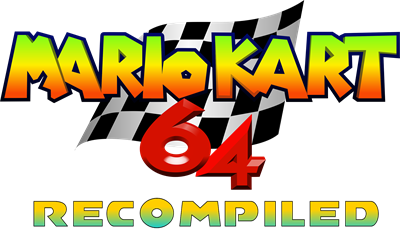 Mario Kart 64: Recompiled - Clear Logo (null) - 2684x1635