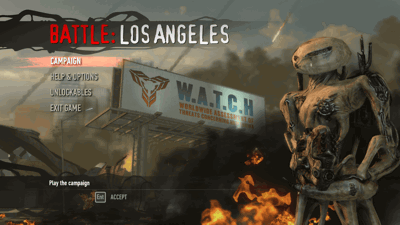 Battle: Los Angeles - Screenshot - Game Select (World) - 1920x1080