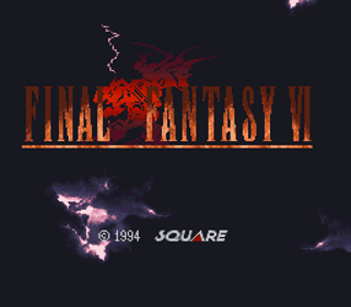 Final Fantasy VI: Revised Old Style Edition - Screenshot - Game Title (World) - 256x224