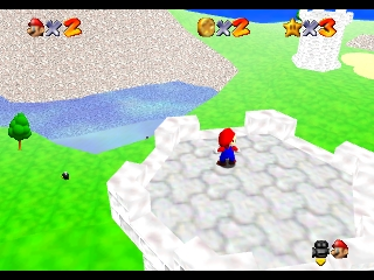 Super Mario Rainbow Road - Screenshot - Gameplay (null) - 320x240