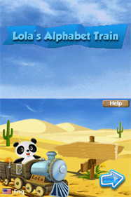 Lola's Alphabet Train - Screenshot - Game Title (null) - 256x384