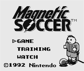 Magnetic Soccer - Screenshot - Game Title (Europe) - 767x644