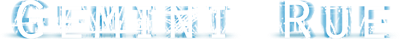 Gemini Rue - Clear Logo (null) - 3243x322
