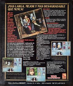 Eye of the Beholder II: The Legend of Darkmoon - Box - Back (Spain) - 832x980