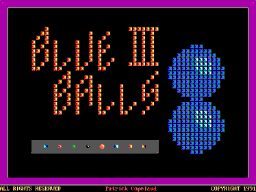 Blue Balls - Screenshot - Game Title (null) - 640x480