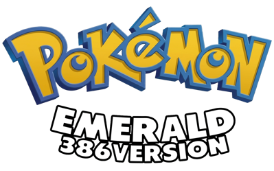 Pokémon Emerald 386 - Clear Logo (World) - 1308x816