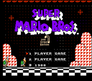 Super Mario Bros. 3: Xmas Edition - Screenshot - Game Title (null) - 256x224