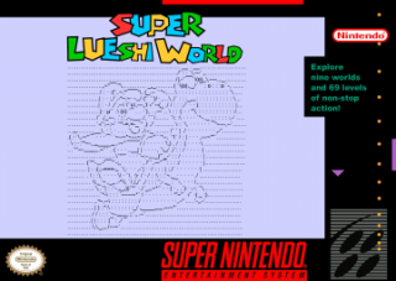 Super LUEshi World - Fanart - Box - Front (North America) - 320x227