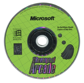 Microsoft Revenge of Arcade - Disc (United States) - 501x498