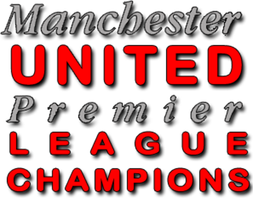 Manchester United Premier League Champions - Clear Logo (World) - 297x233