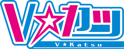 V-Katsu - Clear Logo (Japan) - 3986x1602