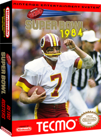 Tecmo Super Bowl 1984 - Box - 3D (United States) - 1539x2100