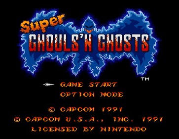 Super Ghouls n' Ghosts: Maiden Edition - Screenshot - Game Title (null) - 581x449