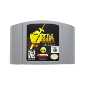 Ocarina of Time: Gold Quest - Fanart - Cart - Front (null) - 400x400