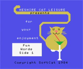 Fun Words: Age 4-6 - Screenshot - Game Title (null) - 256x212
