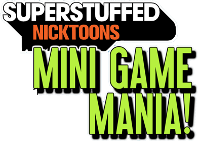 Superstuffed Nicktoons: Mini Game Mania! - Clear Logo (United States) - 888x637