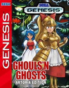 Ghouls 'n Ghosts: Artoria Edition - Fanart - Box - Front (null) - 798x1016