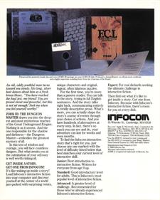 Zork III - Box - Back (North America) - 641x800