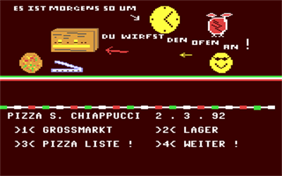 Chiappucci Pizza Service - Screenshot - Gameplay (Germany) - 320x200