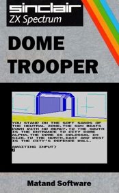 Dome Trooper - Fanart - Box - Front (United Kingdom) - 558x900