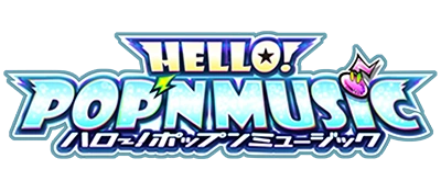 Hello! Pop'n Music - Clear Logo (null) - 400x175