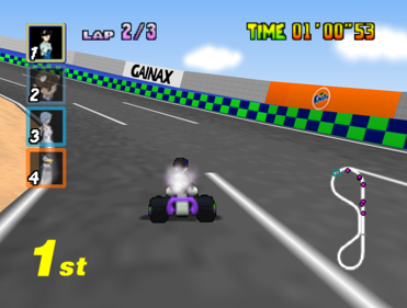 Evangelion Kart 64 - Screenshot - Gameplay (North America) - 1001x758