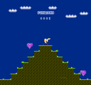 Monkee - Screenshot - Gameplay (World) - 256x240