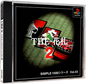 Simple 1500 Series Vol. 43: The Hanafuda 2 - Box - 3D (Japan) - 984x964