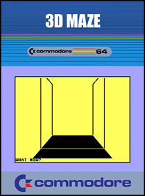 3D Maze (-) - Fanart - Box - Front (null) - 798x1072