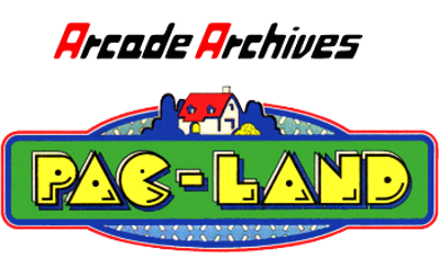 Arcade Archives: Pac-Land - Clear Logo (World) - 350x206