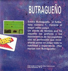 Emilio Butragueno Futbol - Box - Back (Spain) - 954x988