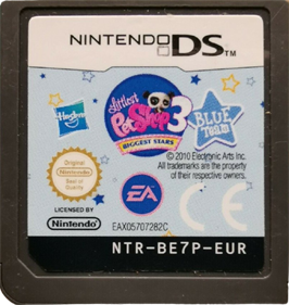 Littlest Pet Shop 3: Biggest Stars Blue Team - Cart - Front (Europe) - 486x513