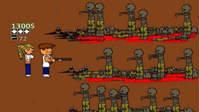 Protect Zoey from the Zombies - Screenshot - Gameplay (World) - 1000x562