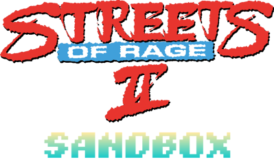 Streets of Rage 2 Sandbox - Clear Logo (null) - 1172x722