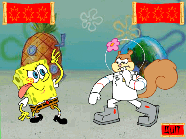 SpongeBob's KahRahTay Contest - Screenshot - Gameplay (United States) - 400x300