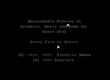Abrakadabra 2 (Electric Sheep) - Screenshot - Game Title (null) - 677x495