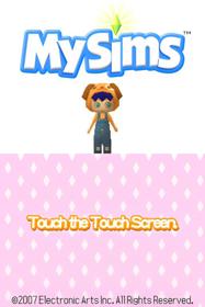 MySims - Screenshot - Game Title (null) - 512x768