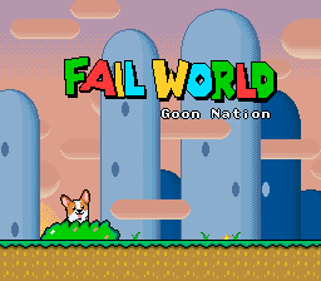 Super Mario World: Fail World - Screenshot - Game Title (null) - 256x224