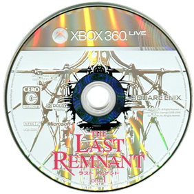 The Last Remnant - Disc (Japan) - 800x795