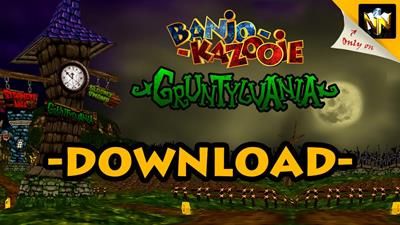 Banjo-Kazooie: Gruntylvania - Fanart - Box - Front (World) - 1280x720