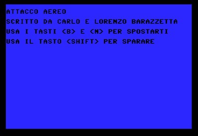 Attacco Aereo - Screenshot - Game Title (null) - 638x437