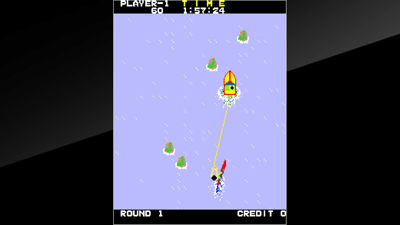 Arcade Archives WATER SKI - Screenshot - Gameplay (null) - 1280x720