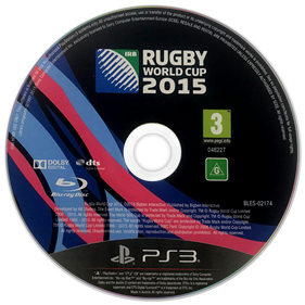 Rugby World Cup 2015 - Disc (Europe) - 1440x1440